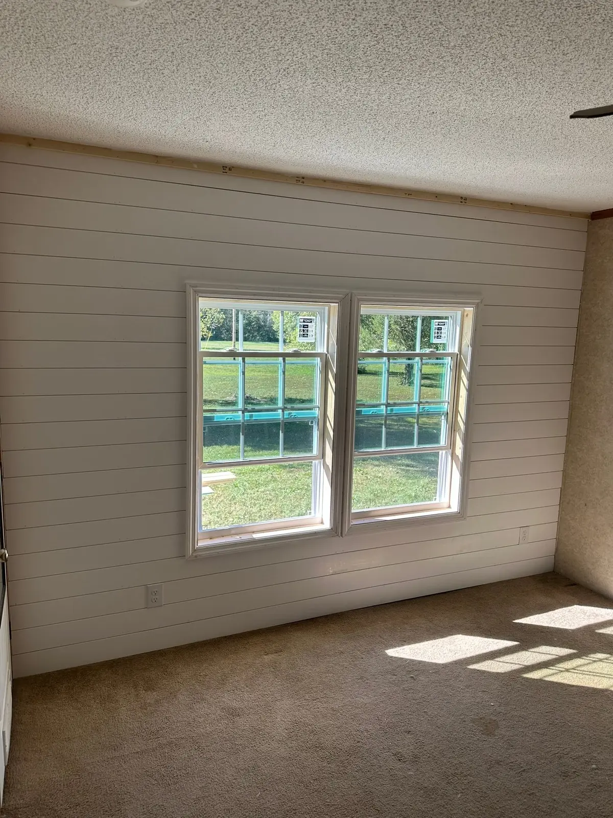 Mobile Home Wall Rebuild — finished photo 2