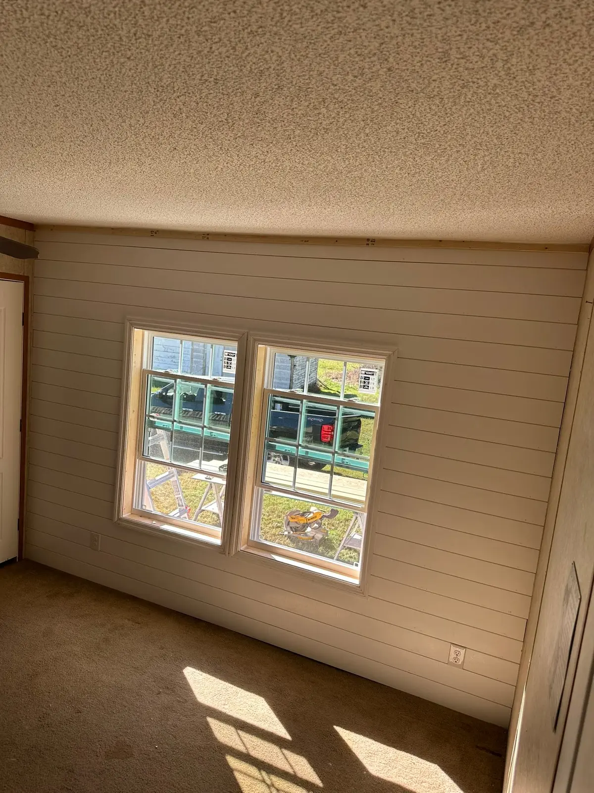Mobile Home Wall Rebuild — finished photo 4