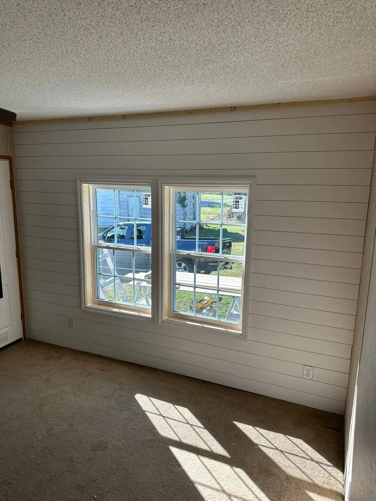 Mobile Home Wall Rebuild — finished photo 3