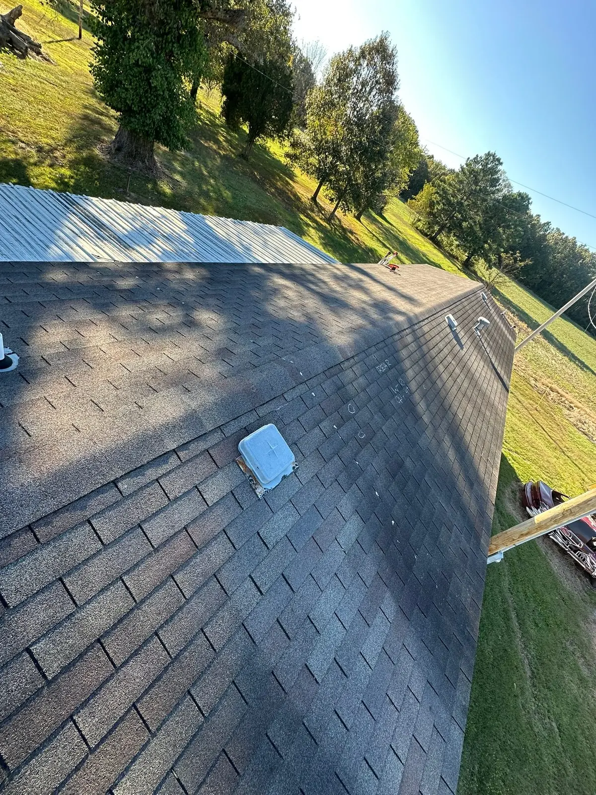 Tear-Off, New Decking and Architectural Shingles — Before photo 2