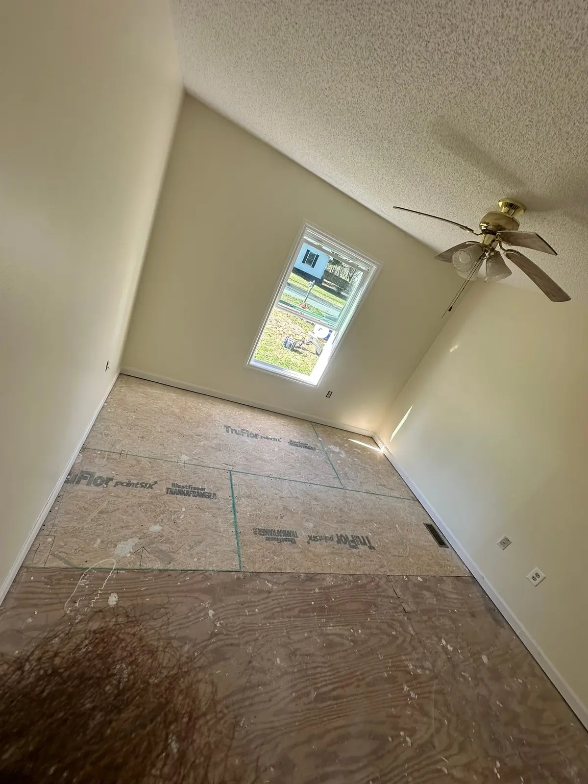 Bedroom Wall and Floor Rebuild — progress photo 3