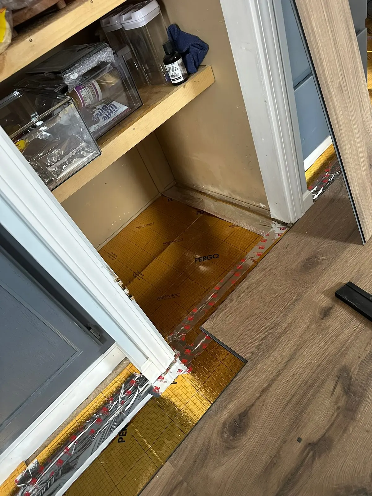 Kitchen, Hall, Bedroom and Bath Wood-Look Plank — finished photo 10