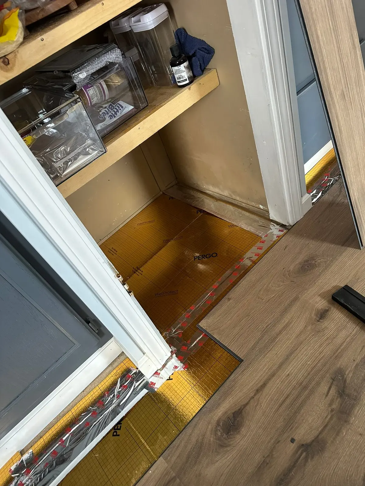 Kitchen, Hall, Bedroom and Bath Wood-Look Plank — finished photo 11