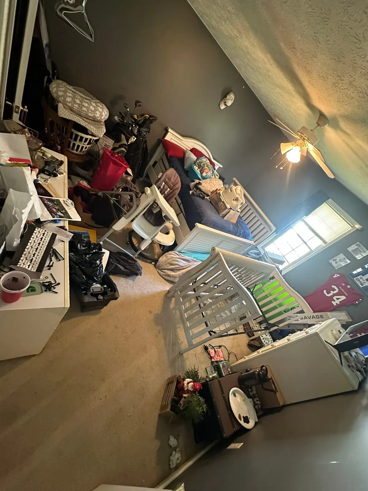 Carpet Tear-Out and Bathroom Subfloor Rebuild — Before photo 2