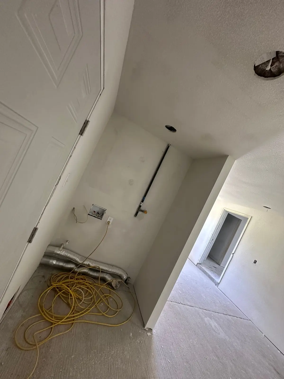 Interior Rebuild, New Drywall Over Concrete Slab — Progress photo 7