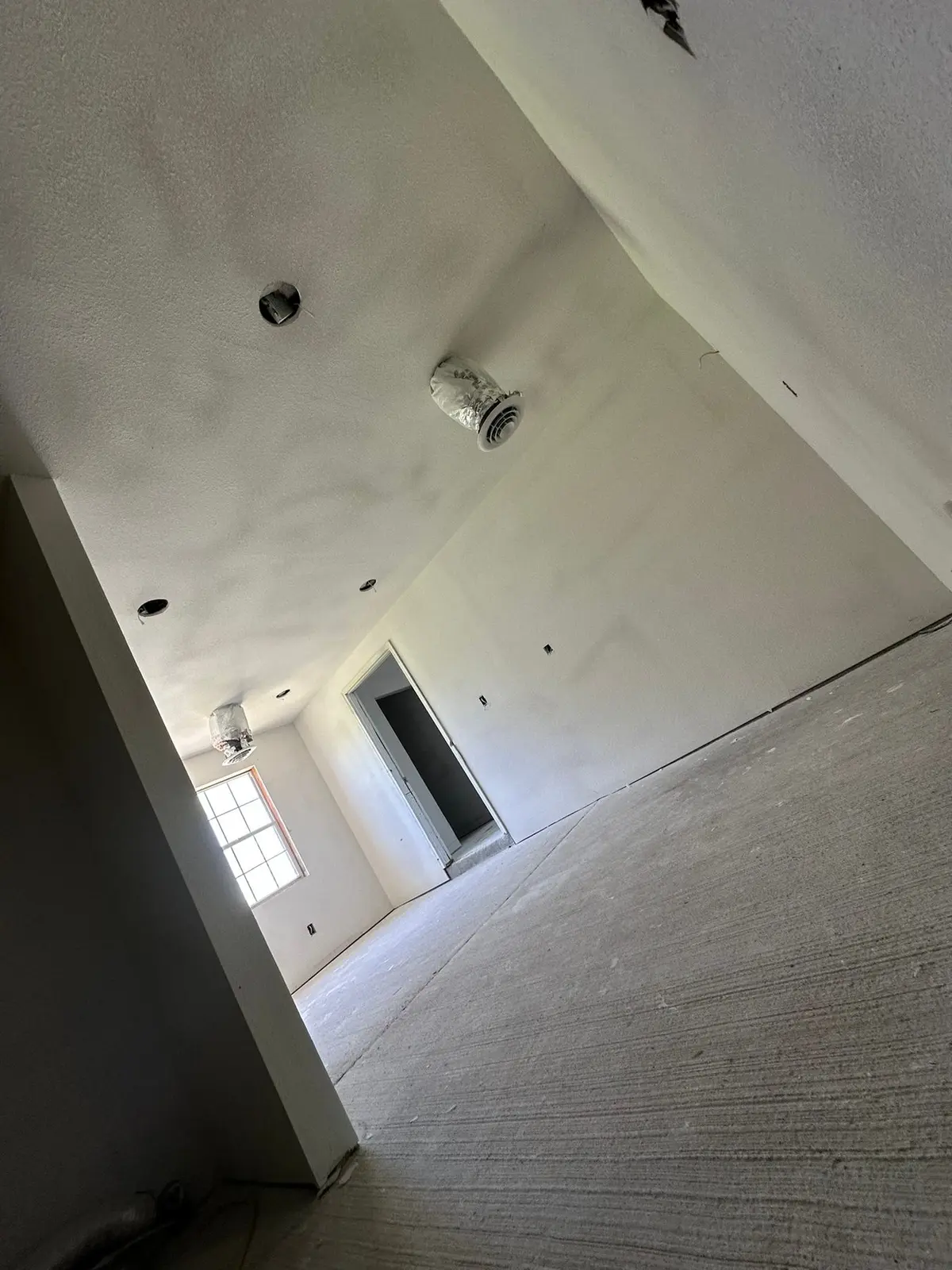 Interior Rebuild, New Drywall Over Concrete Slab — Progress photo 8