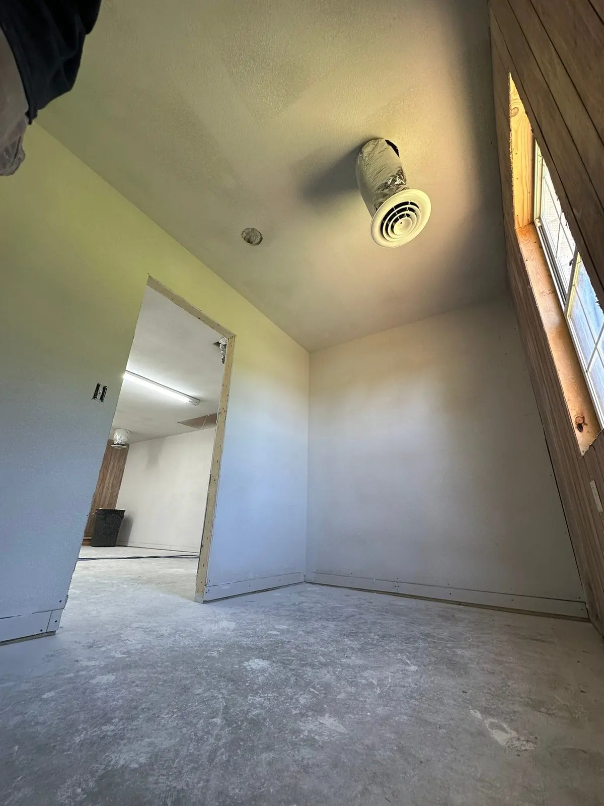 Interior Rebuild, New Drywall Over Concrete Slab — Progress photo 15