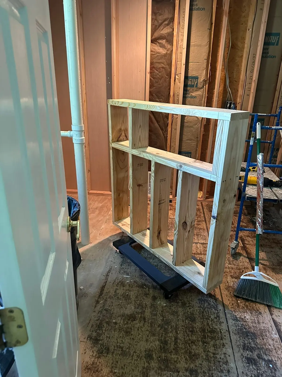 Garden-Tub Bath Gutted for New Tiled Shower — Demo photo 1