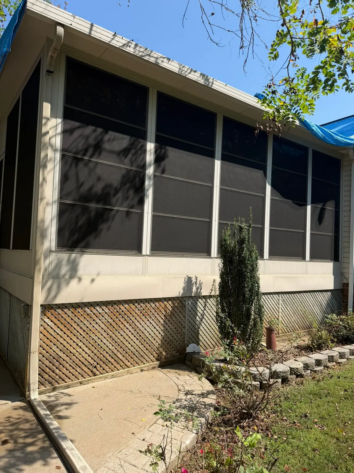 Vinyl-Sided House Washing and Exterior Photos — progress photo 4