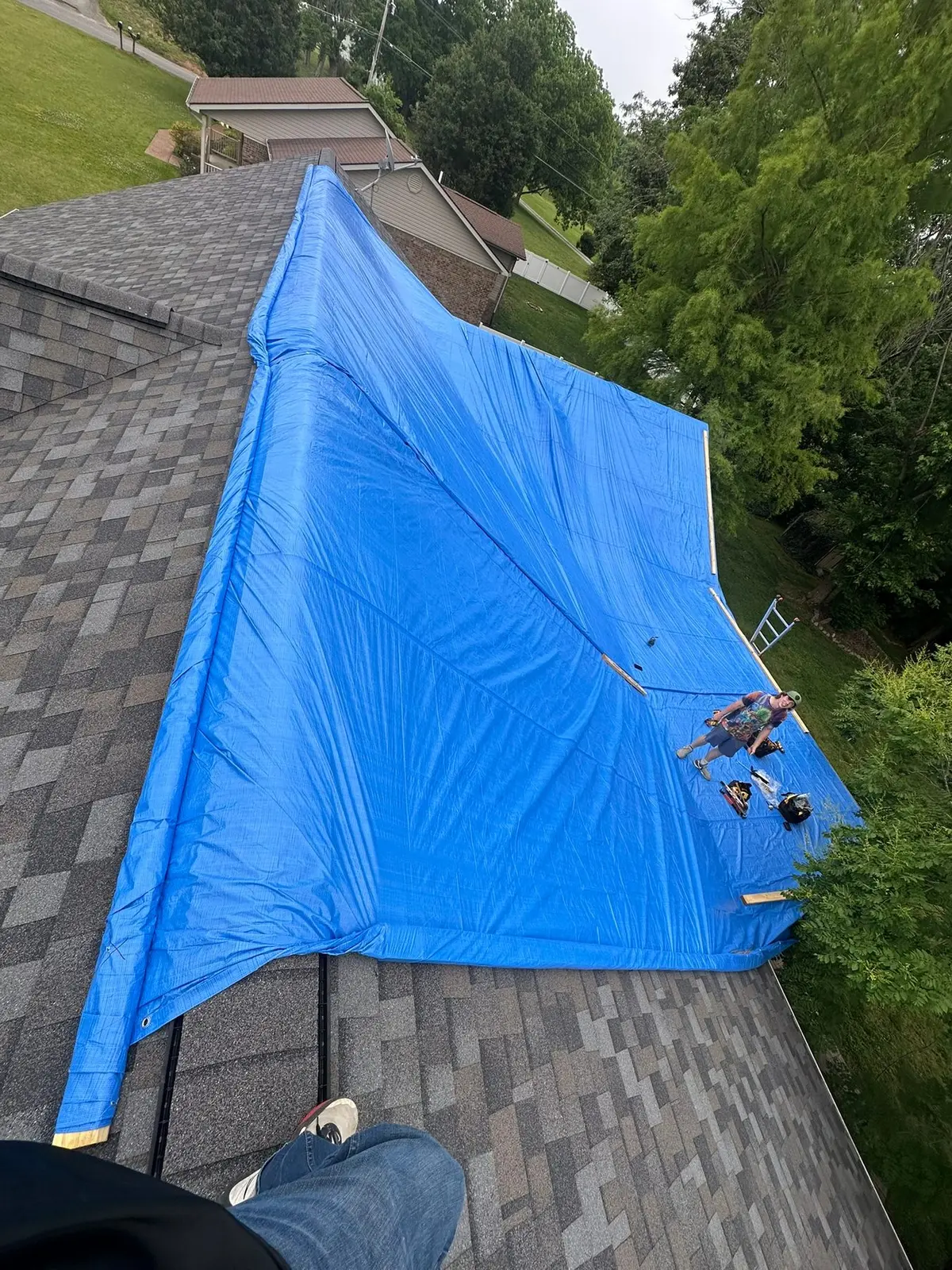 Emergency Roof Tarping & Repairs · original photo 6306