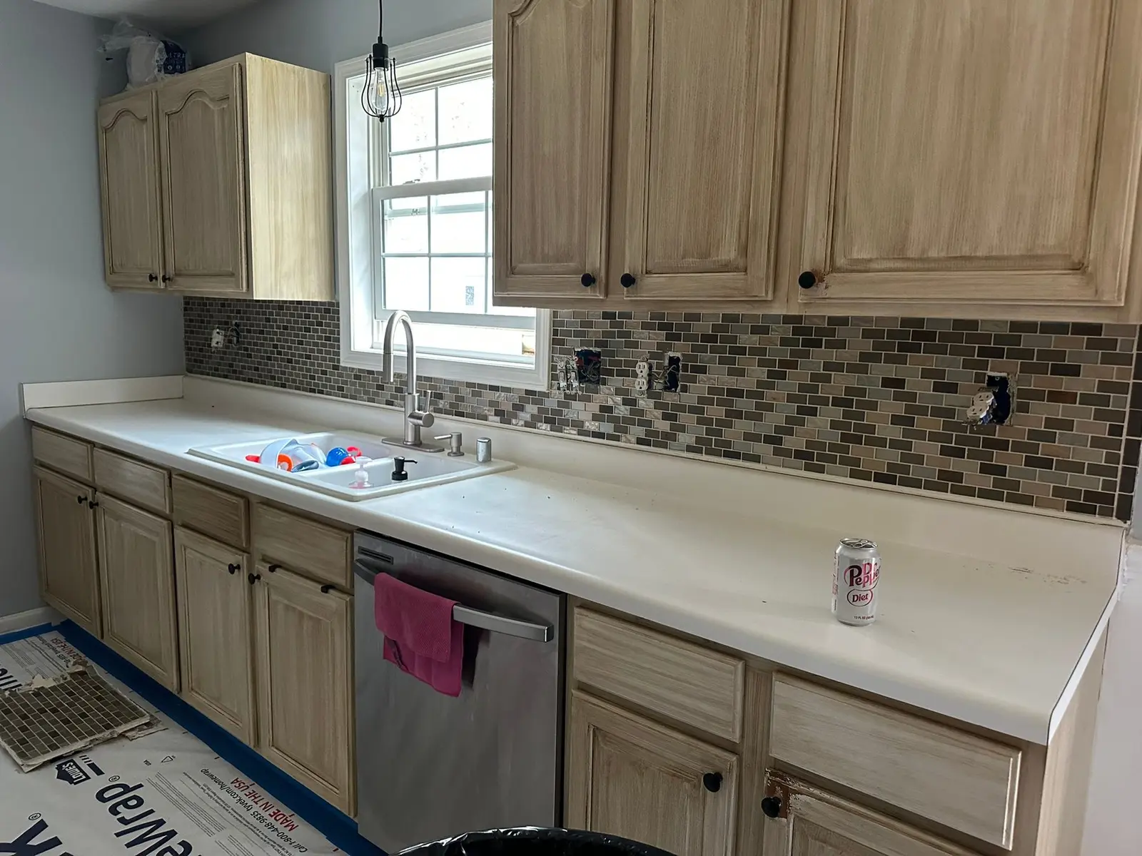 Kitchen Mosaic Backsplash · original photo 5905